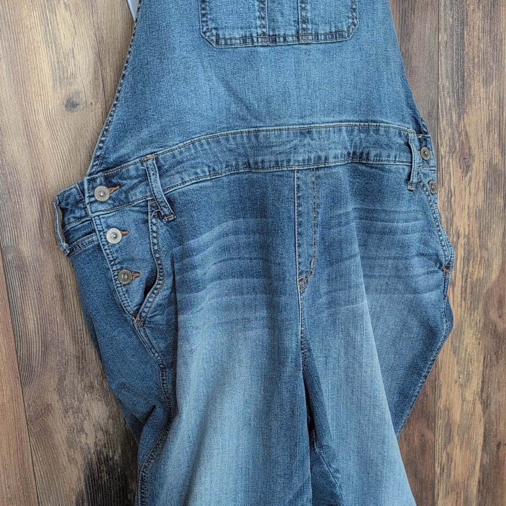 Torrid Classic Blue Women's Denim Jeans Overalls 20                  C212 - Picture 3 of 10